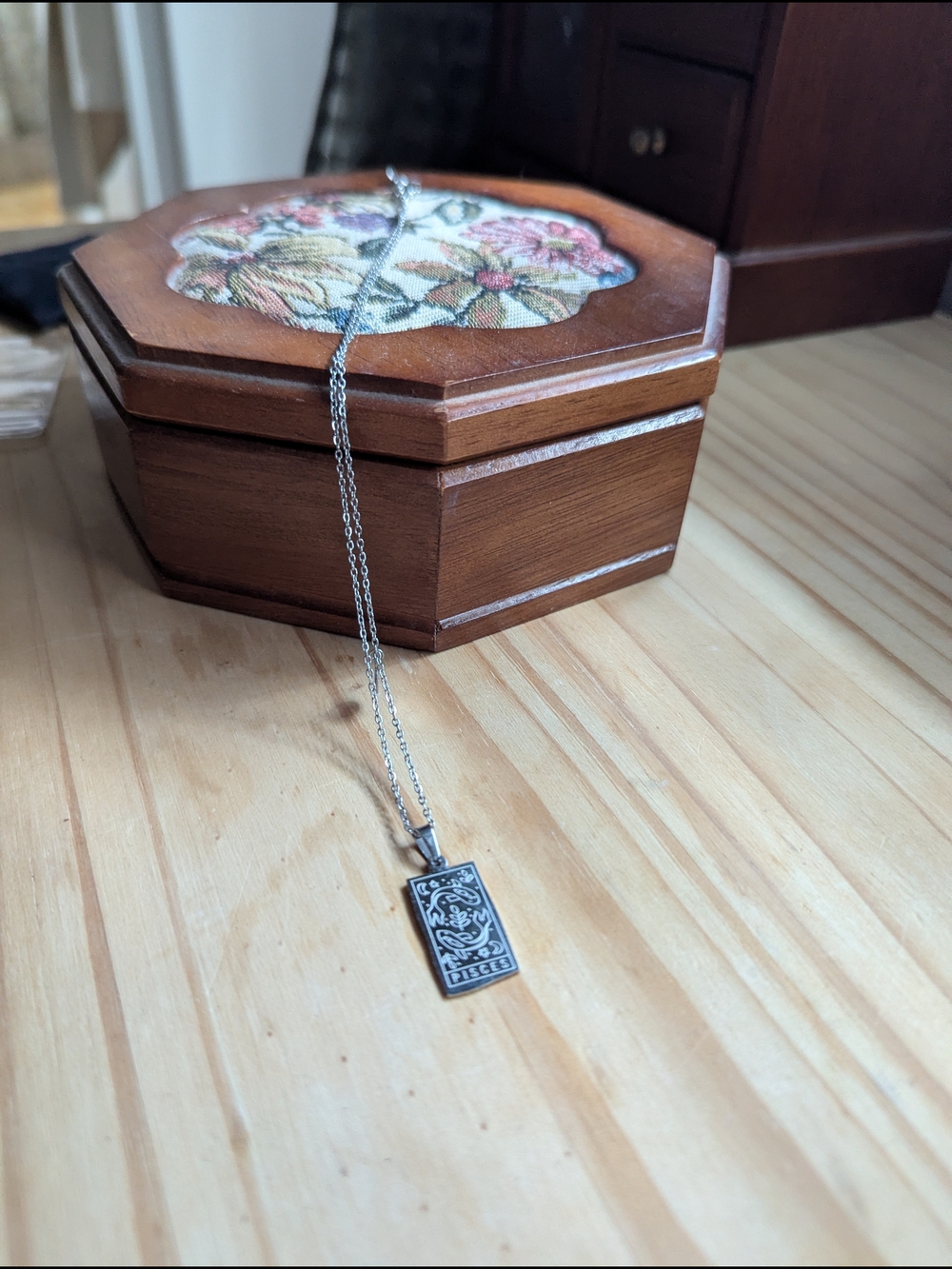 Stainless Steel Zodiac Pendant